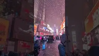 First snow fall  2026 in nyc