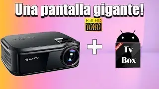 PROYECTOR Vankyo V620 UNA PANTALLA GIGANTE para tu TV BOX!