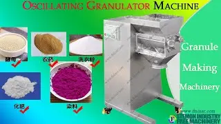 Oscillating Granulator Machine Working Video for pharmaceutical wet granulation production