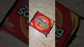 Samyang Spicy Original Ramen Noodles 🔥 #shorts #ytshorts