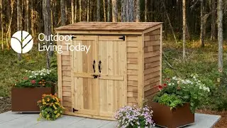 Уличное складское помещение 6&times;3 (Grand Garden Chalet) &ndash; Обзор сарая Premium Cedar