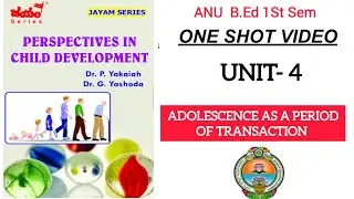 Unit-4 To join Paid Batch text - 7853045948. Perspective in Child development#1stsem NOTES AND CLASS