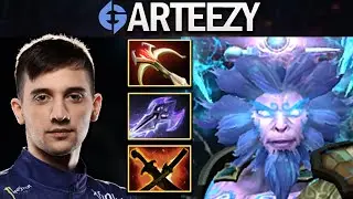 EG.ARTEEZY MONKEY KING WITH 21 KILLS - DOTA 2 7.28 GAMEPLAY