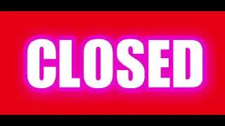 Close sign
