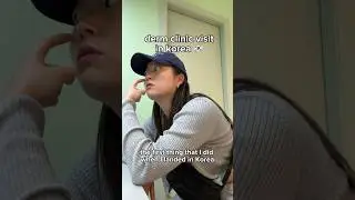 skin beautifying at korean derm clinic 💆🏻&zwj;♀️🇰🇷