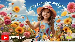 Lily's Flowery Adventure | A Colorful Learning Journey | Preschoolers Animated Educational Videos