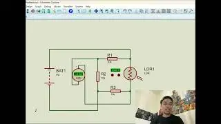 Wheatstone Bridge dengan Sensor LDR & Penguat Diferensial untuk Strain Gauge