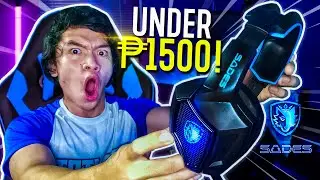 Sades Spirit Wolf Gaming Headset w/ STAND Review 2020 (BEST BUDGET HEADSET!) | Lazada PH