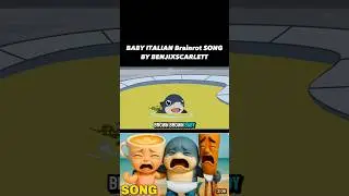 Baby Italian Brainrot Song Animation (Tralalero Tralala Baby Song) 🎶