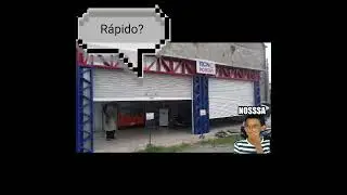 Porta automatica com motor R&aacute;pido Tecnoportas.
