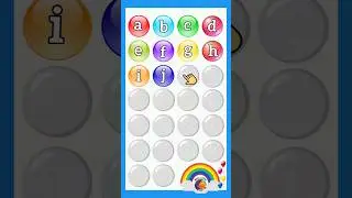 pop the bubbles to learn the abc |bubbles alphabet song  |staylittle channel