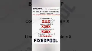 HOW TO WIN FIXED POOL DRAWS EVERY WEEKEND ON FIXEDPOOL.COM