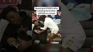 Speed Catches His little brother Vaping😳