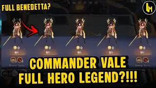 COMMANDER VALE ! FULL BENENDETTA? !!! MAGIC CHESS GO GO!