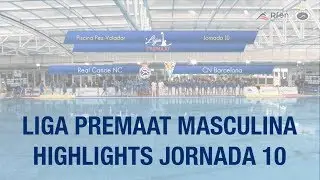 Resumen Partido de la Jornada 19/20  Real Canoe NC- C.N. Barcelona Jornada 10 (M)