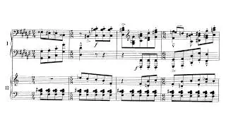 B&eacute;la Bart&oacute;k - Piano concerto no 1, Sz. 83, BB 91 (Kocsis) (score video)