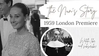 Audrey Hepburn & Mel Ferrer at London Premiere of The Nun&rsquo;s Story (1959)