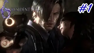 Resident Evil 6 | Campaña Leon S. Kennedy | Capítulos 1-3 | Es mucha, mucha acción