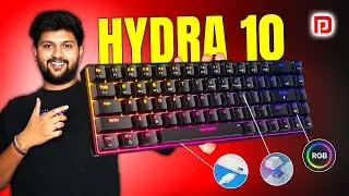 Portronics Hydra 10 Full Review | My Favorite Mechanical Wireless Gaming Keyboard Under ₹2500