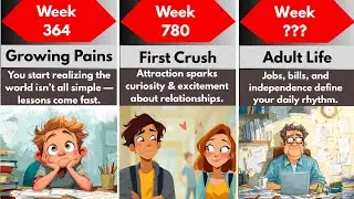 Your Life in Weeks (0&ndash;80 Years) &ndash; How Every Week Shapes You! | Animated Timeline | Week by Week