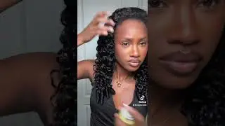 The easiest way to blend your leave out with any wig 😎Hair: Burmese Curly 24