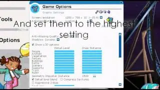 How to have High End Graphics on RCT3 HD