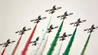 4Kᵁᴴᴰ FRECCE TRICOLORI - SPETTACOLARE ESIBIZIONE, AWESOME DEMONSTRATION !!!