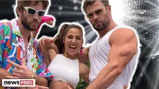 Liam & Chris Hemsworth DRAGGED For Maskless Party!