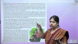 OMEN PUBLISHING HOUSE ENGLISH ZEST CLASS 8 CHAPTER 3 JANE AND THE CHIMPS