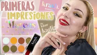 😍 PRIMERAS IMPRESIONES con maquillaje de Krash Kosmetics!! FLIPANTE!