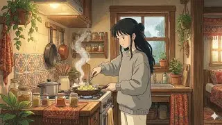 The Flower Island 🌸 | A Calm Ghibli Style Rain Story That Heals Your Mind#asmr #trending 
