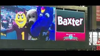 Baxter's birthday | chase field | arizona team mascots | baxter