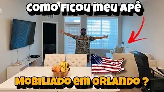 QUANTO GASTEI PARA MOBILIAR MEU APÊ DE 1 QUARTO NOS EUA? VEJA COMO FICOU…