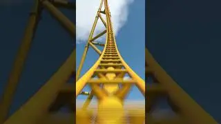 🔥 𝗦𝗽𝗶𝘁𝗳𝗶𝗿𝗲 // Six Flags Qiddiya Concept - NoLimits 2  #rollercoaster #shorts #sixflags  #themepark
