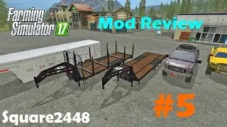 Farming Simulator 2017 Mod Review #5 Live Stock Trailer, PJ Pack & Trucks