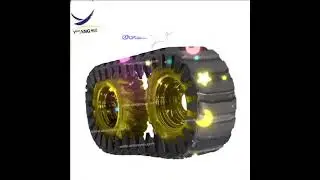RUBBER TRACK OVER THE TIRES #yijiangcompany