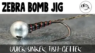 Fly Tying Tutorial: Zebra Bomb: Fast Sinking Zebra Midge