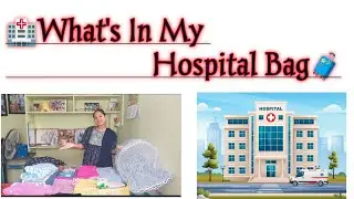WHAT'S IN MY HOSPITAL BAG| Baby & Mom essentials | What I packed labor, delivery for baby |Emotional