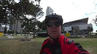 Surfers Paradise bike ride to Broadbeach Queensland Australia