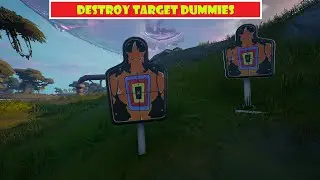 Destroy target dummies with IO weapons