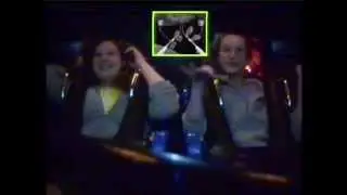 Disney Quest Video Cyber Space Mountain FUNNY!