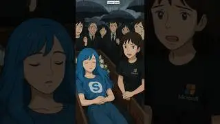 good bye then Skype #rip #microsoft #skype #ghibli #ai
