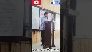 Communal Harmony #trending #shorts #short #viral #youtubeshorts #speech #explore
