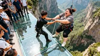 Bungee Jumping With Rope In Beautiful Place:Asmr Bungee Jumping