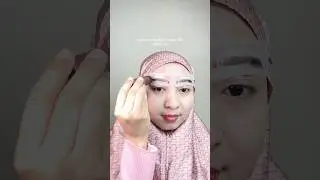 Review & cara pake ibcccndc eyebrow powder set cetakan alis #cetakanalis #eyebrowpowder #makeup