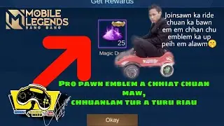 Emblem hi a pawimawh | Up chak dan leh up hmasak chi | MLBB Tips