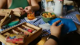 Lanche bordados e duetos musicais |Cotidiano 128