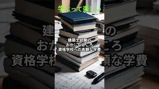 建築士試験のおかしなところ資格学校への高額な学費