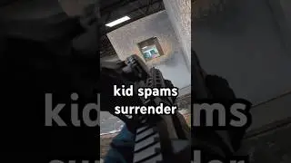 Caught This Kid Abusing the Surrender Rule at VIP Airsoft #vipairsoft #airsoftshorts  #airsoft