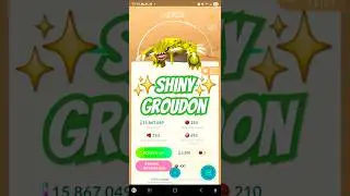✨SHINY Groudon! Pokemon Go! #pokemon #pokemongo #pok&eacute;mongo